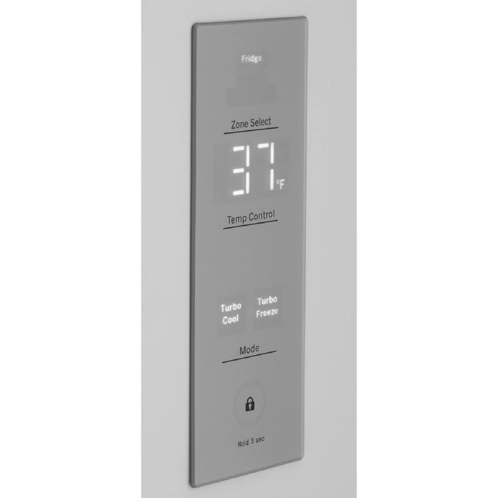 GE - Réfrigérateur à portes reversible 32 po, 17,7 pi³