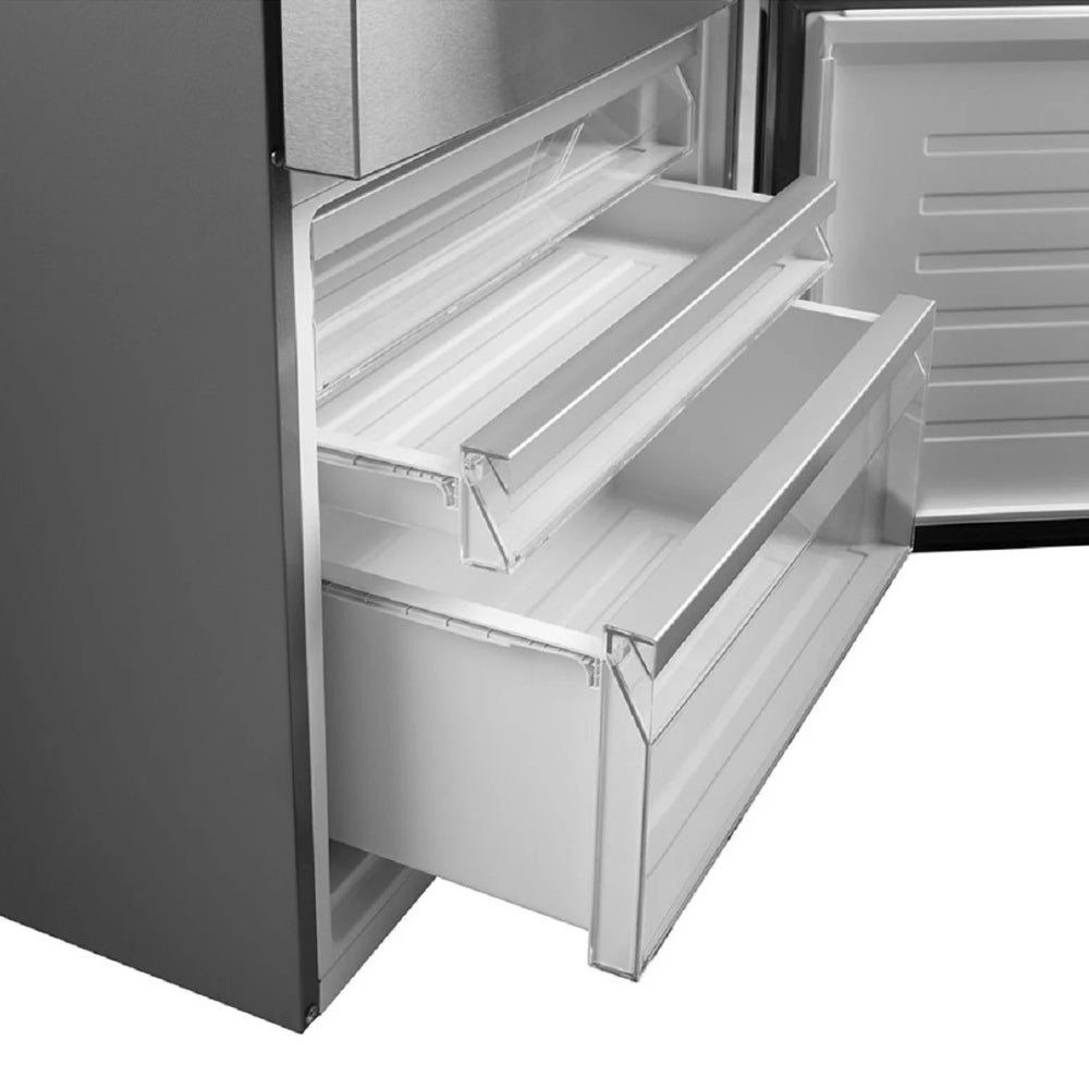 GE - Réfrigérateur à portes reversible 32 po, 17,7 pi³