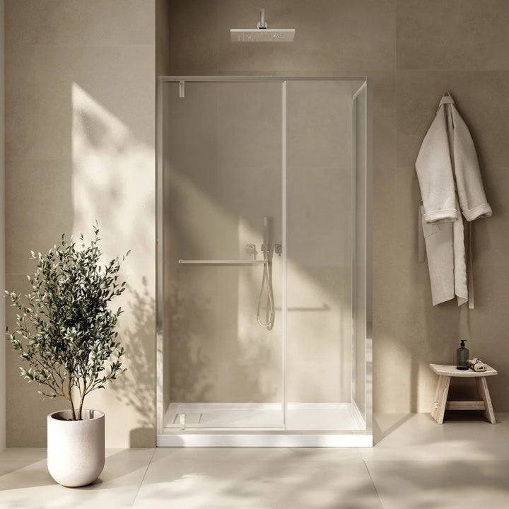 OVE Decors - Tobias Corner Shower with Base