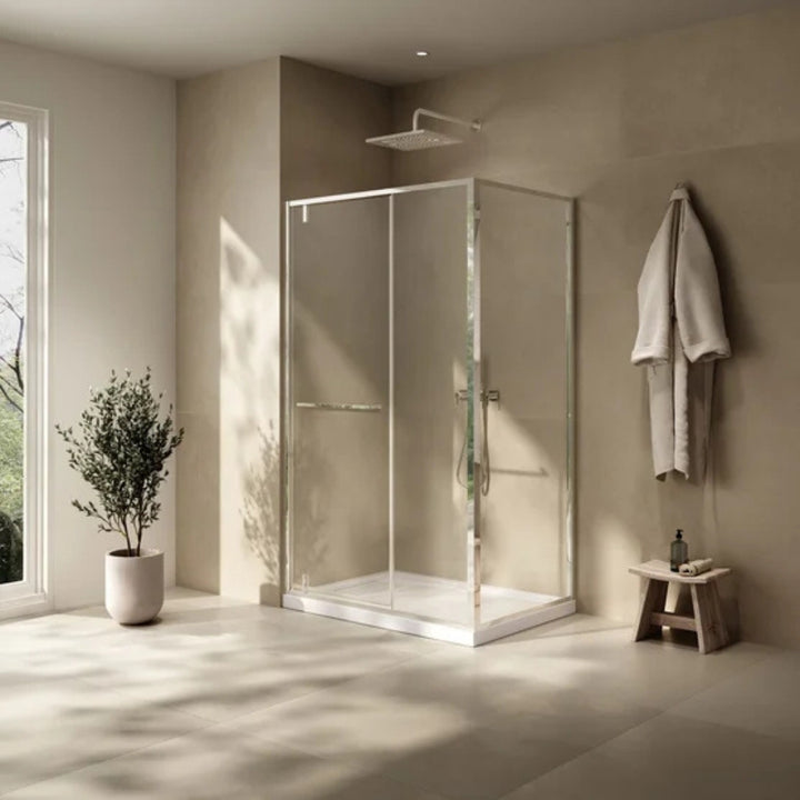 OVE Decors - Tobias Corner Shower with Base