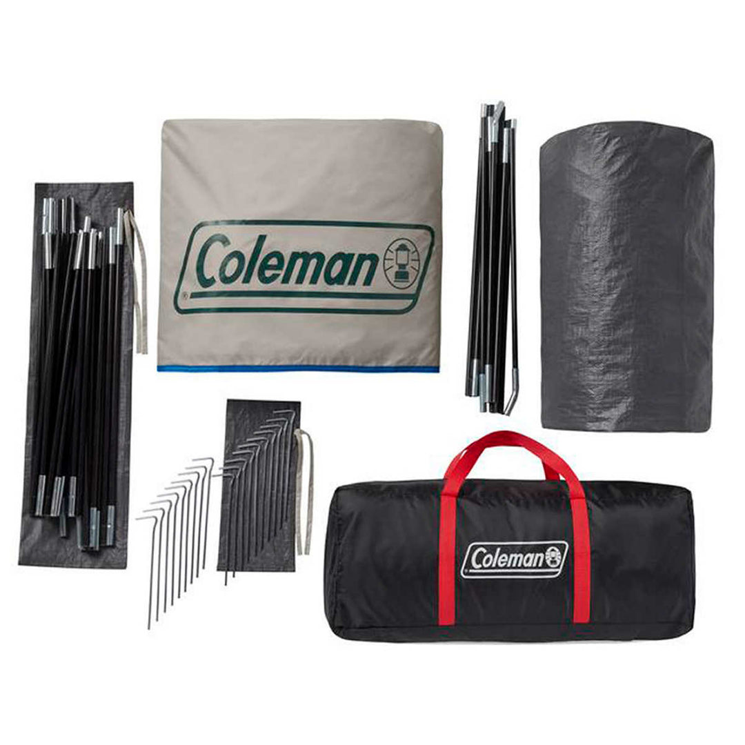 Coleman - Tente de camping cabine pour 4 personnes avec moustiquaire