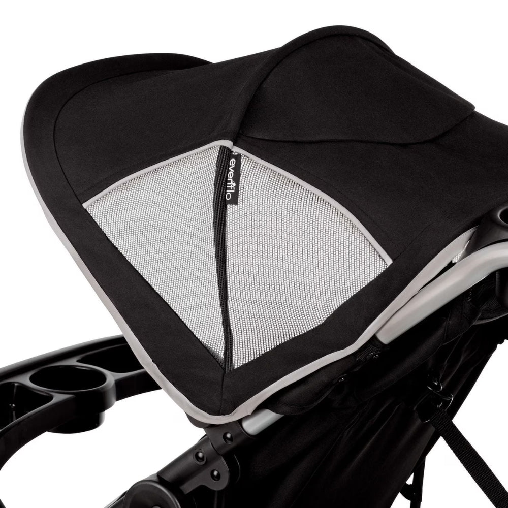 Evenflo - Système de voyage pour poussette de jogging Victory Plus avec siège d'auto pour bébé LiteMax (0-6 Ans)