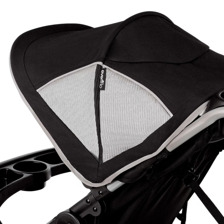 Evenflo - Système de voyage pour poussette de jogging Victory Plus avec siège d'auto pour bébé LiteMax (0-6 Ans)