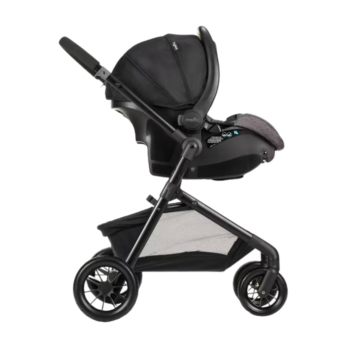 Evenflo - Système de voyage pour poussette de jogging Victory Plus avec siège d'auto pour bébé LiteMax (0-6 Ans)