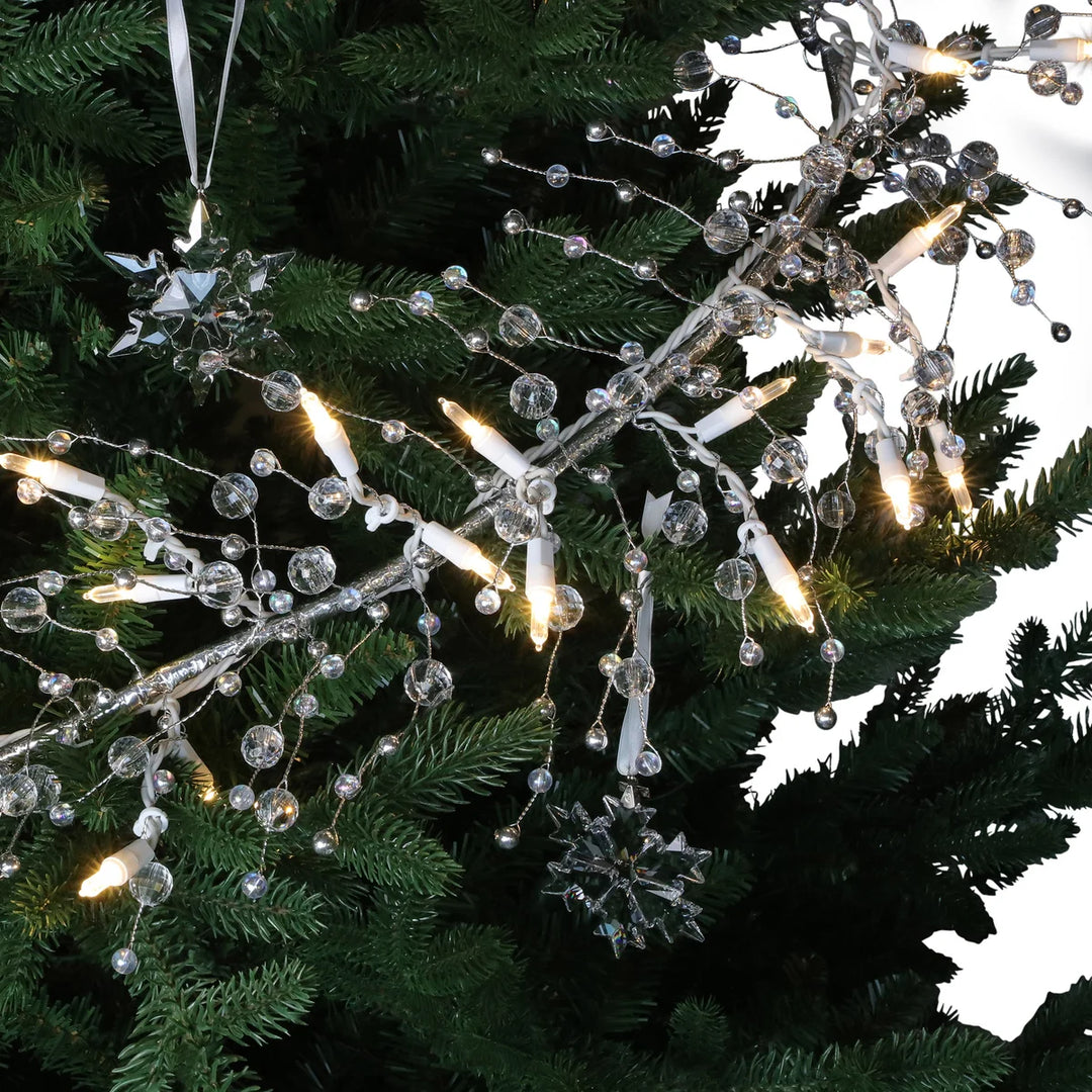 Holiday Gem Garland with 100 LED Lights