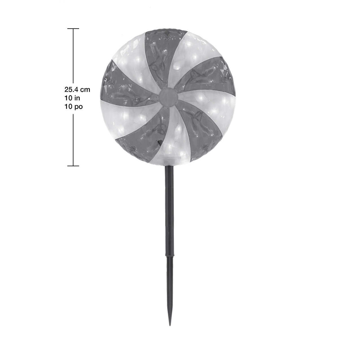 Set of 6 LED Lawn Stakes