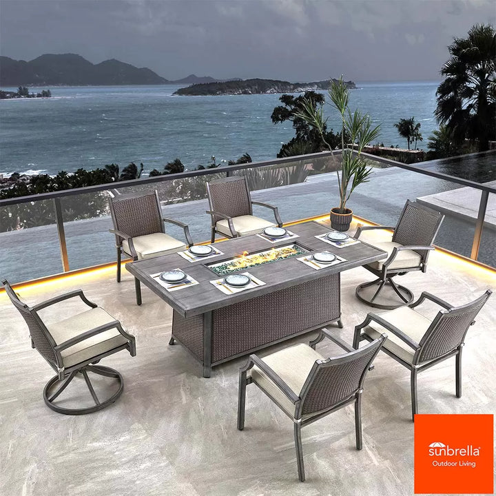 OVE Decors - Bonavista Dining Set, 7 Pieces