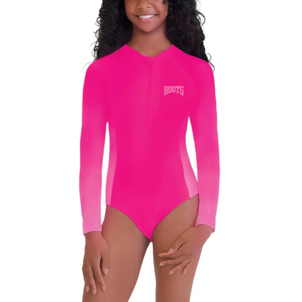 Roots - Maillot 1 pièce manches longues
