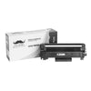 Moustache - Ensemble de 2 cartouches d'encre noire avec puce compatible Brother MTB-TN730