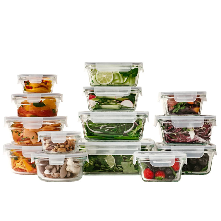 Glasslock - 28-Piece Storage Container Set