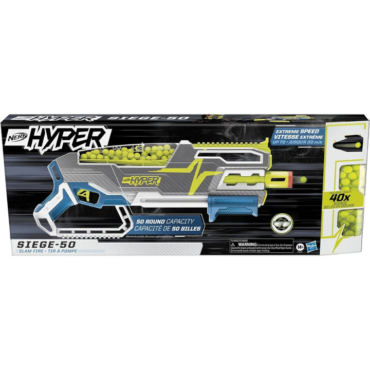 Hasbro - Nerf Hyper Siege-50 Pump Blaster