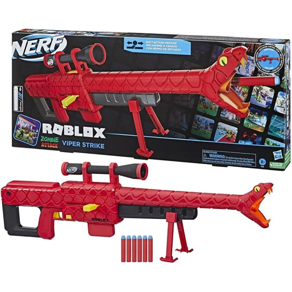 Hasbro - Nerf Roblox Zombie Attack Foam Dart Gun