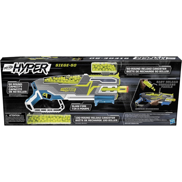 Hasbro - Nerf Hyper Siege-50 Pump Blaster