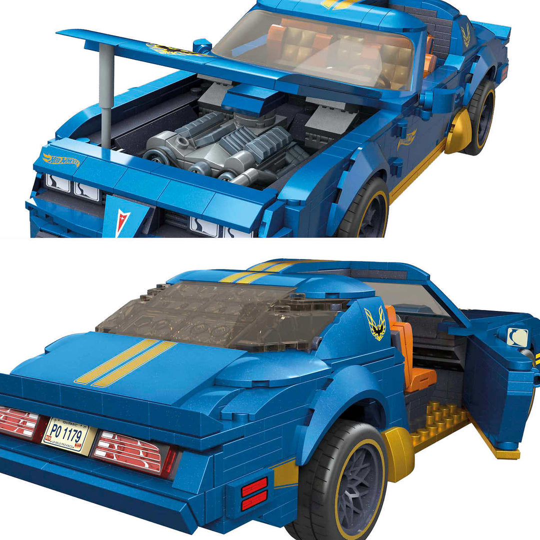 Hot Wheels - Coffret de construction Pontiac Firebird 1977 - MEGA