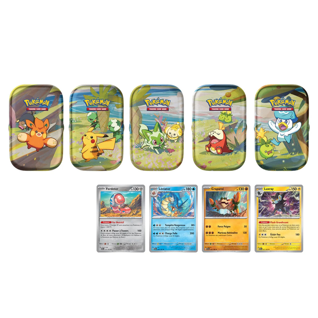 Pokémon - 5 miniboites Écarlate et Violet – Édition française