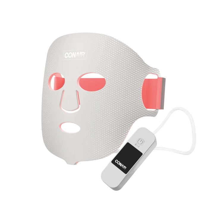 Conair - Masque visage de thérapie à la lumière DEL True Glow