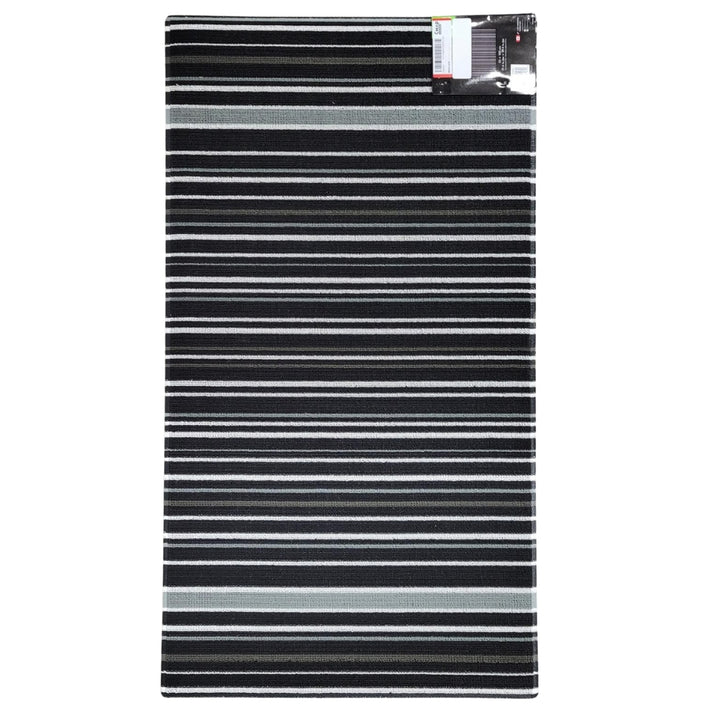 Korhani - Tapis de sol décoratif à rayures pour intérieur/extérieur