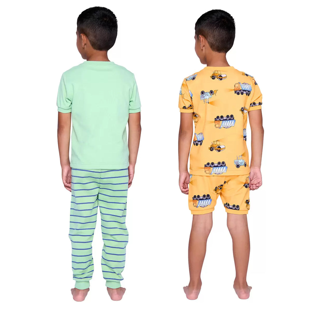 Pekkle - Ensemble de pyjama 4 pièces