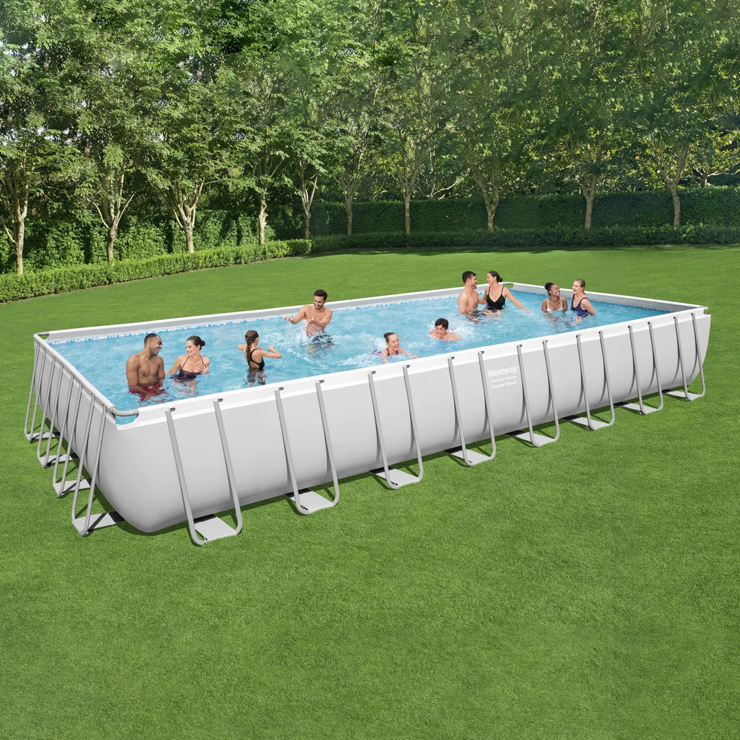 Bestway - Above ground pool set Power Steel Platinum Series