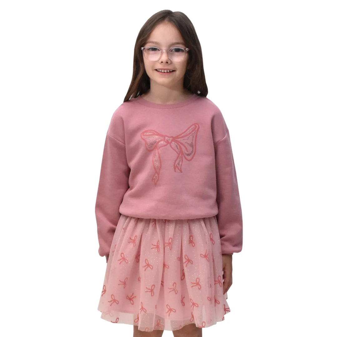 Happy Kids - Crew neck sweater and skirt