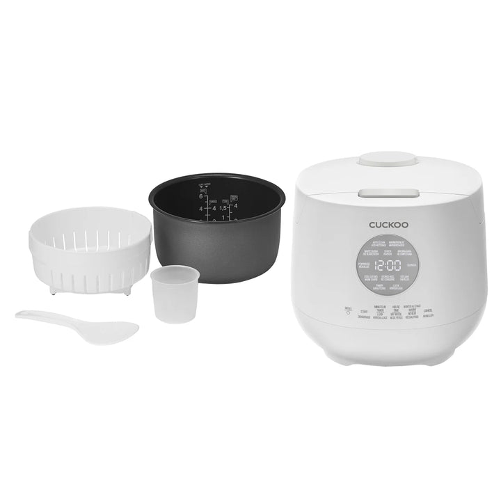 Cuckoo - Multifunctional Rice Cooker and Warmer, 6 Cups
