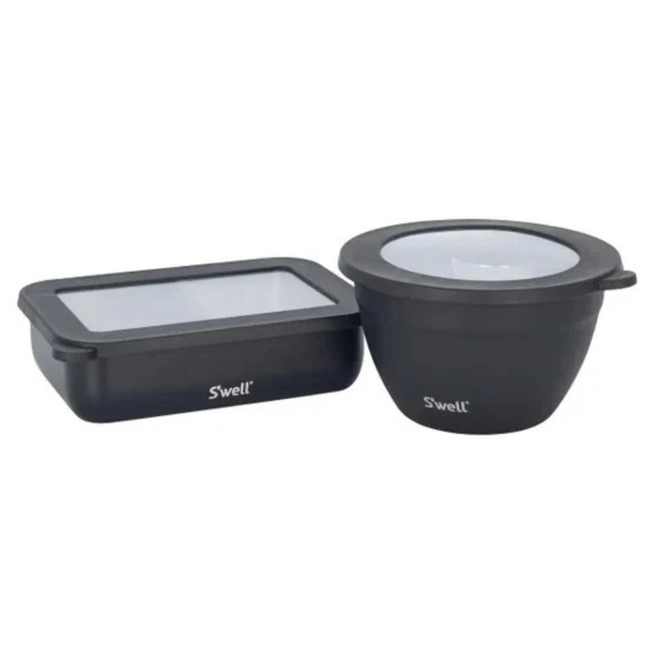 S'well - Ensemble boîte à bento 1,7 L (60 oz) et saladier 1,9 L (64 oz)