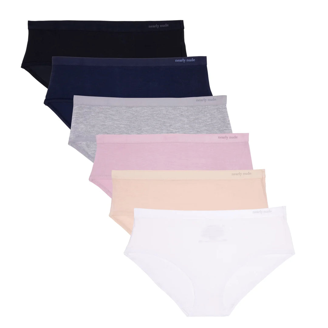 Nearly Nude - Culotte taille basse, paquet de 6