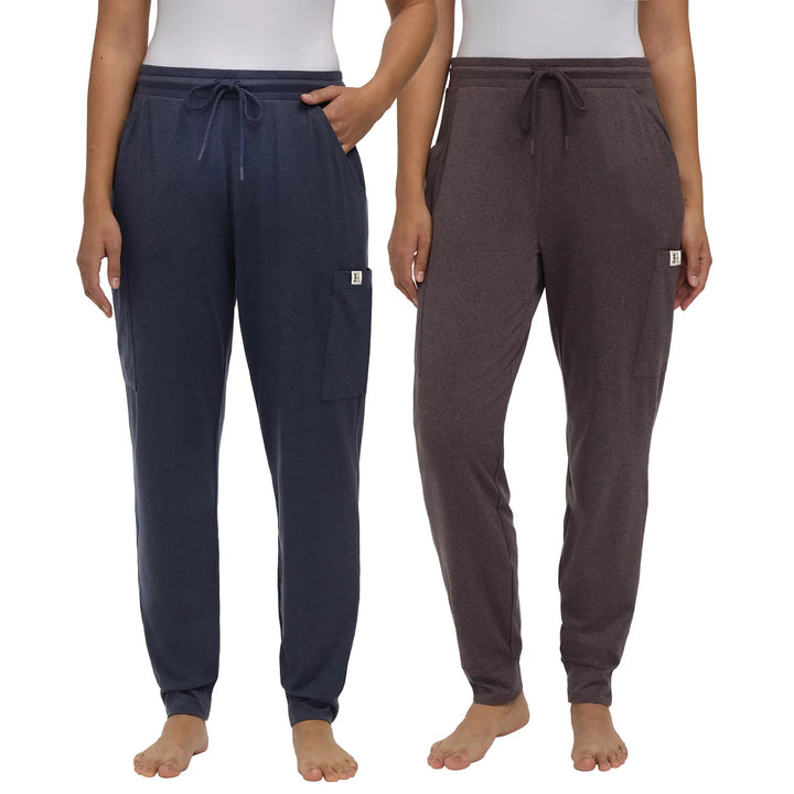 Frank and Oak - Pantalons de détente cargos, paquet de 2