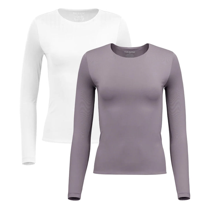 Frank And Oak – Fitted long-sleeve shirt, pack of 2