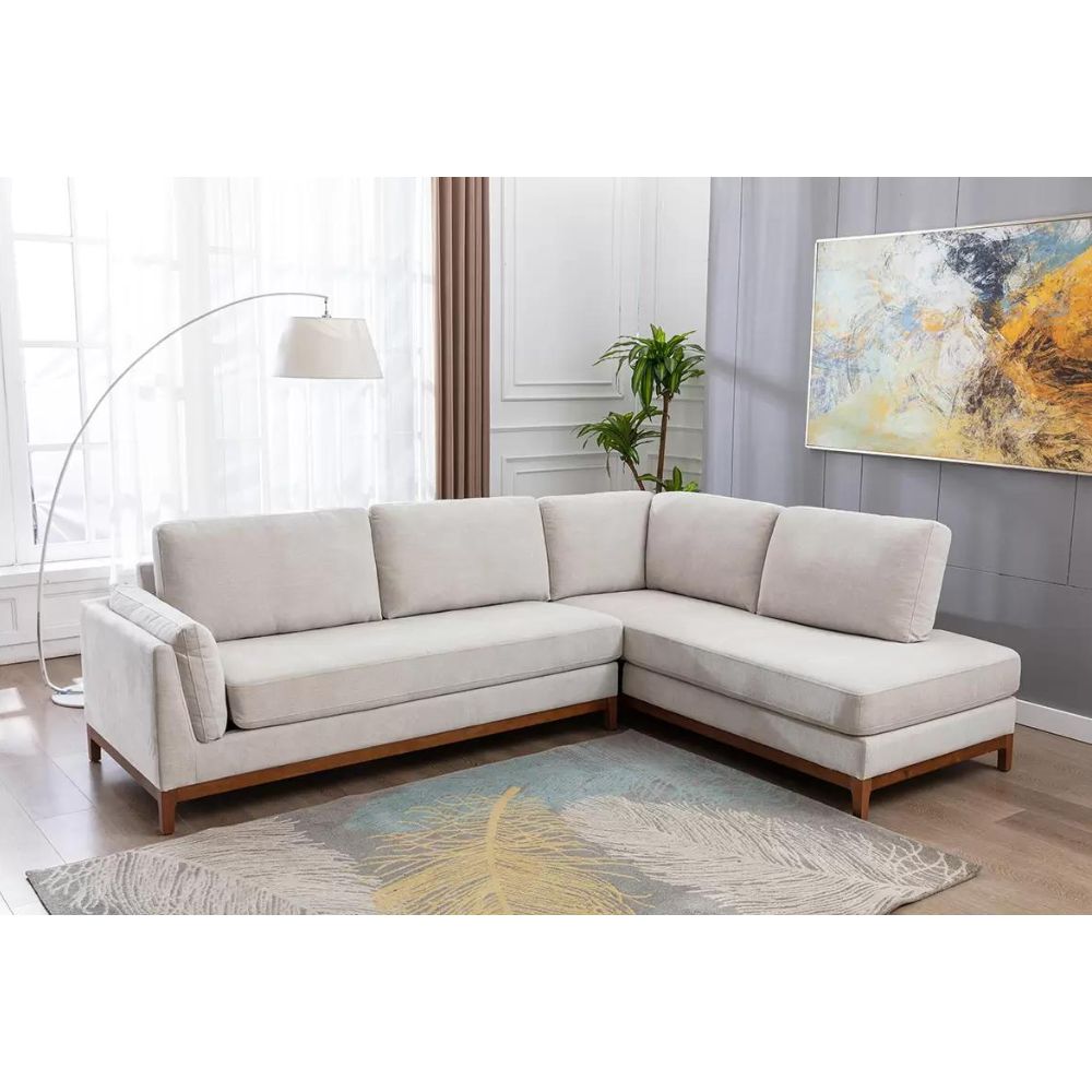ZOY Home Furnishing - Sofas stationnaire sectionnel en deux pièces (modèle Monroe)