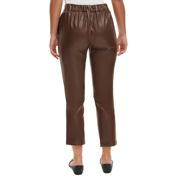 DKNY - Faux Leather Pants