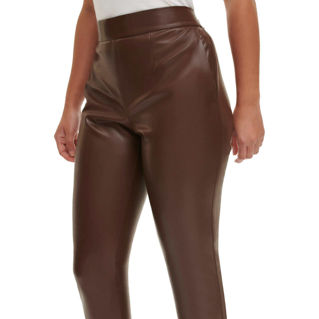DKNY - Faux Leather Pants