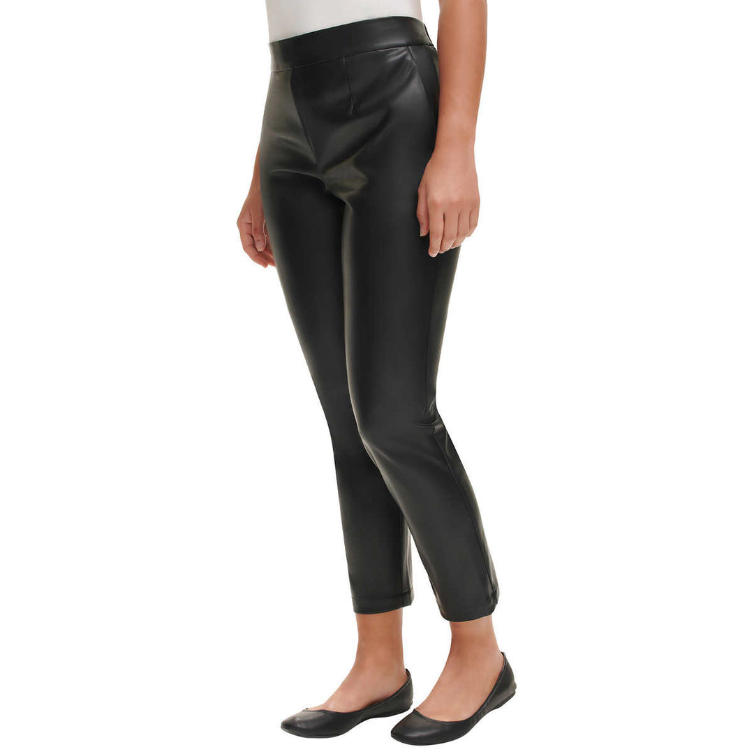 DKNY - Faux Leather Pants