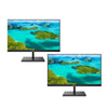 Philips - 2 x computer monitors, 241E1S, 1920 x 1080, 4 ms, 75 Hz