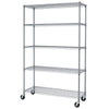 Trinity NSF Certified 5-Tier Outdoor Wire Shelving Rack