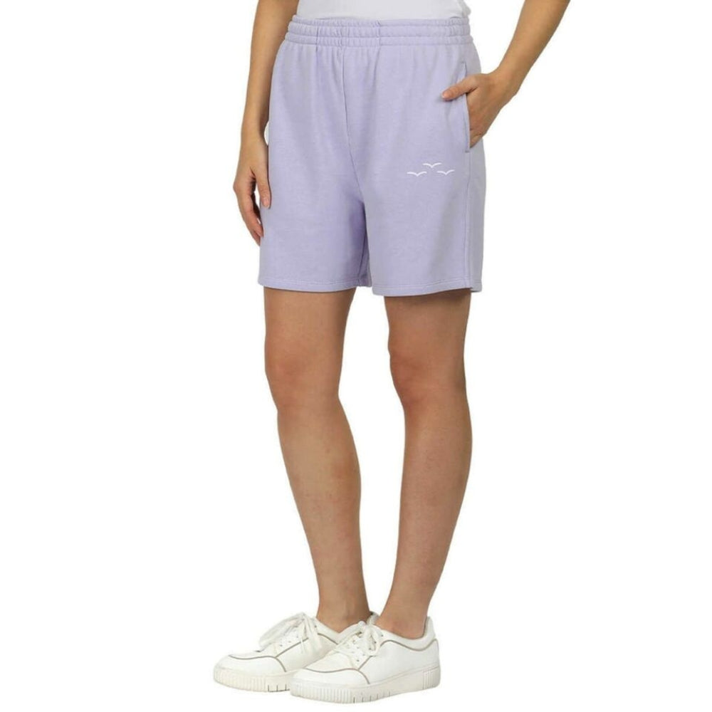 Lazypants - High-Waisted Soft Cotton Shorts
