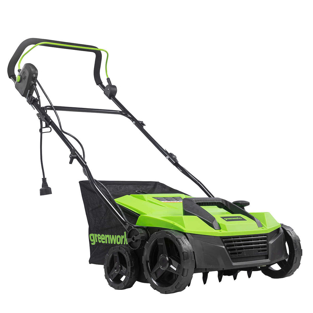 Greenworks - Déchaumeuse 13 A, 14 po