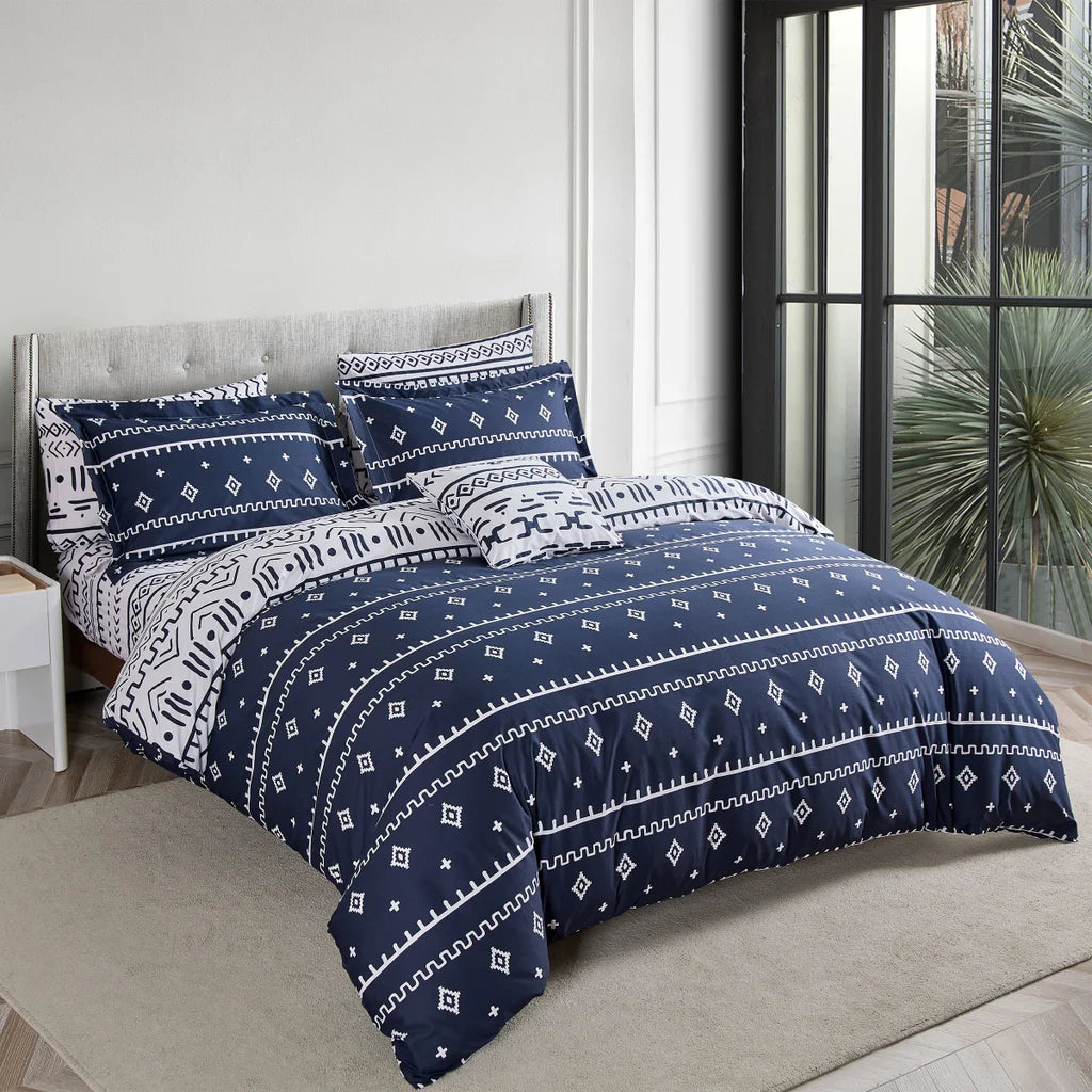 North Home - Ensemble de housse de couette Mason