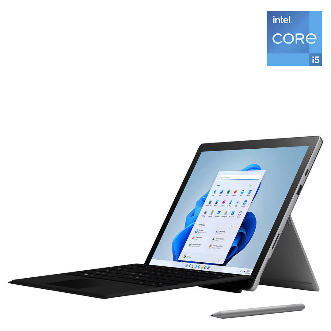 Microsoft - Ensemble Microsoft Surface Pro 7+ - Intel Core i5 de 11e génération - W 11