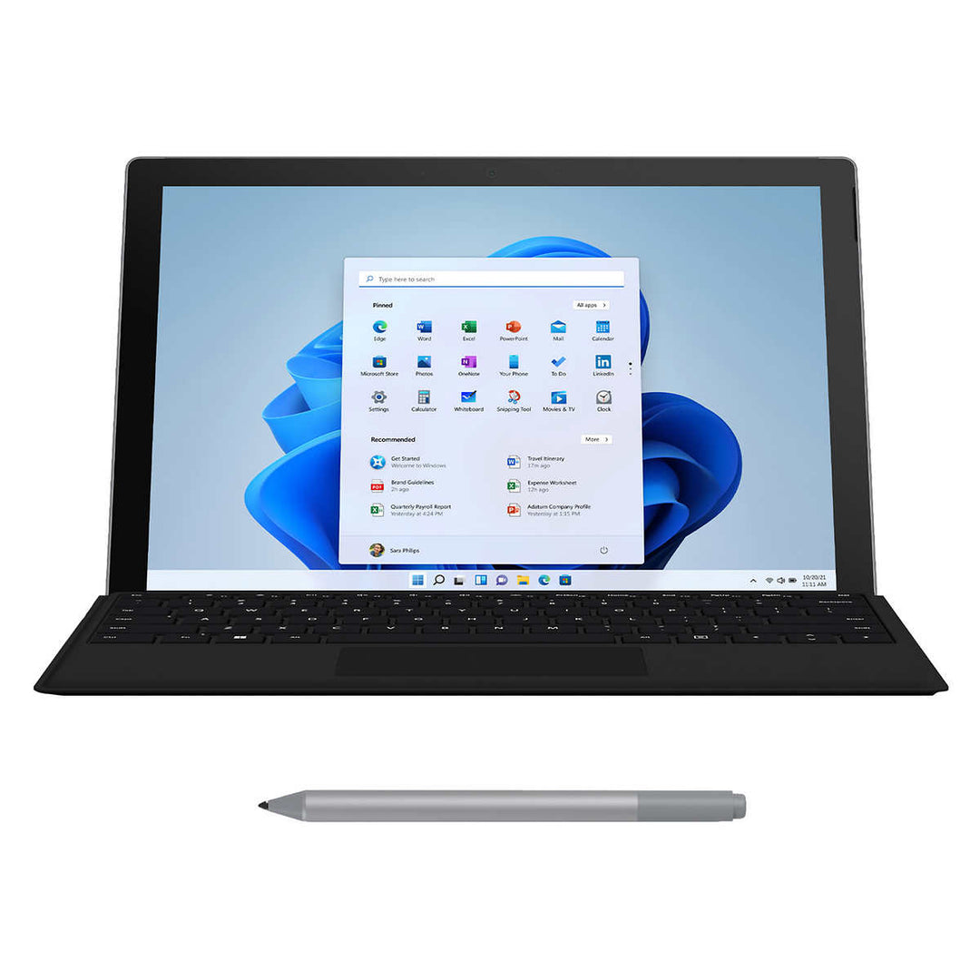 Microsoft - Ensemble Microsoft Surface Pro 7+ - Intel Core i5 de 11e génération - W 11