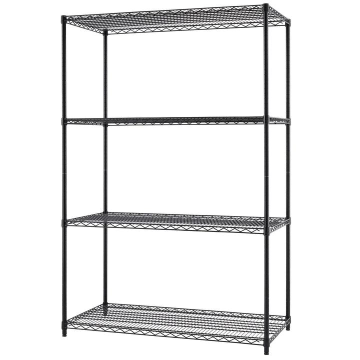 TRINITY – Étagère noire à 4 tablettes