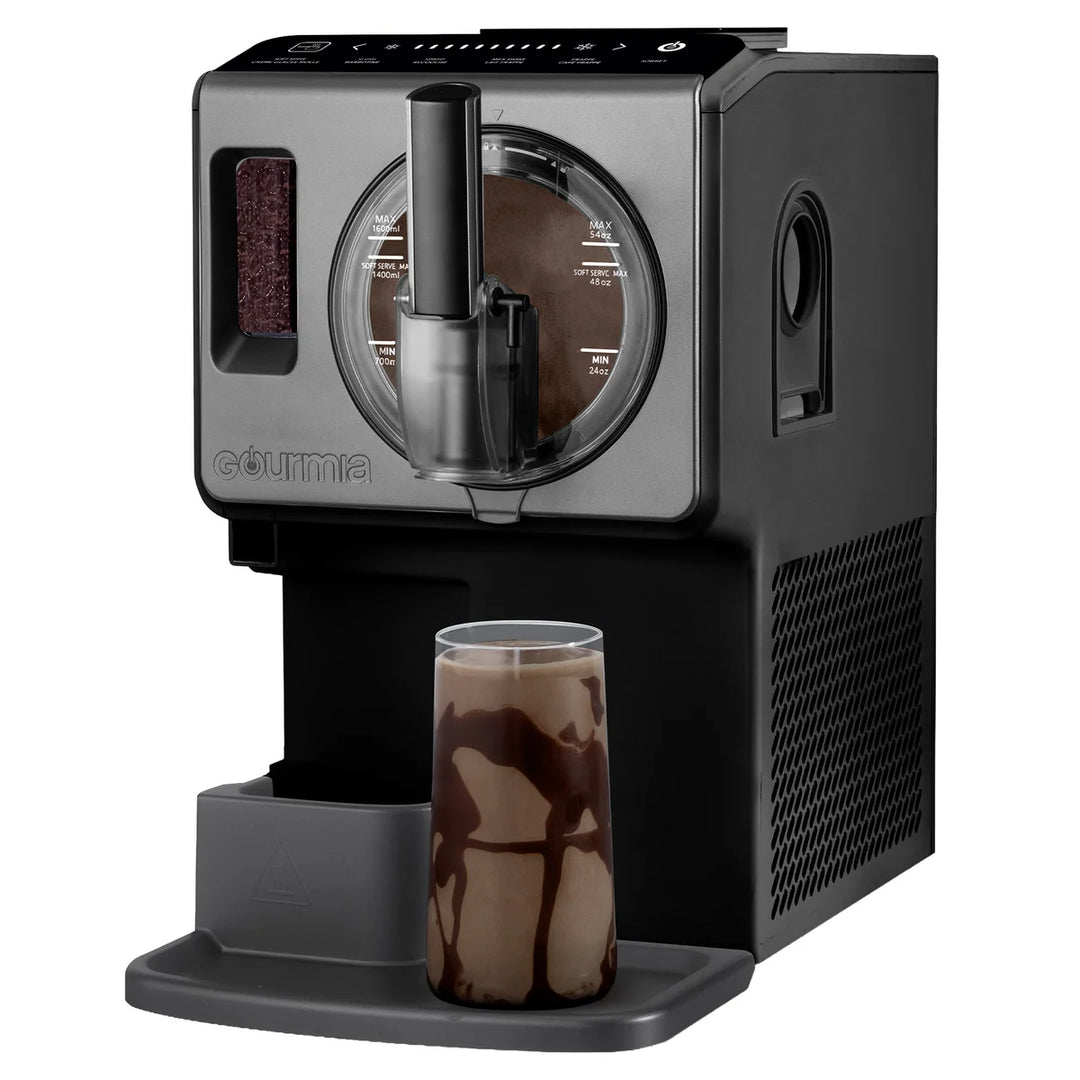Gourmia - Machine automatique à crème glacée et à boissons glacées, 2 L