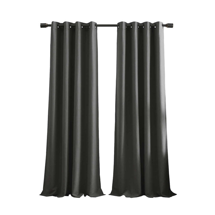 Silk Home Bon Luxe Varsity Collection 2-Piece Blackout Curtain Panel Set