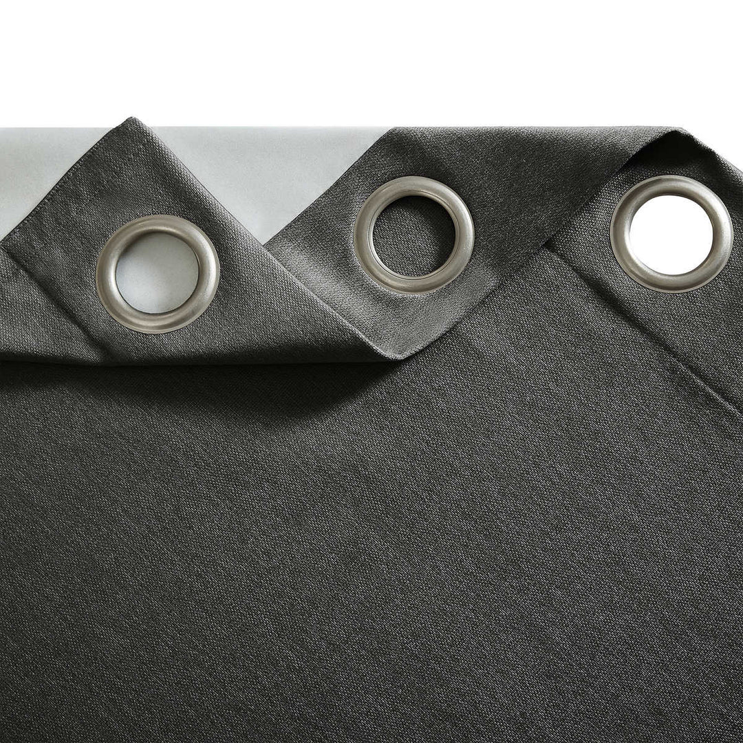 Silk Home Bon Luxe Varsity Collection 2-Piece Blackout Curtain Panel Set