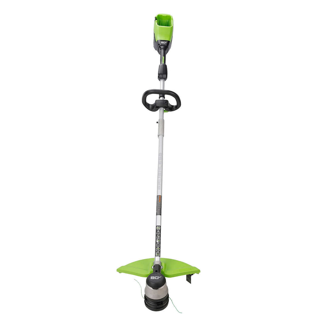 Greenworks - Coupe-herbe de 16 po de 80 V / outil seulement (Sans batterie ou chargeur)