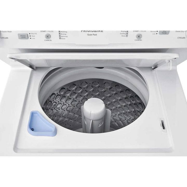 Frigidaire - 4.5 cu ft Washer and 5.5 cu ft Dryer Stacked Set