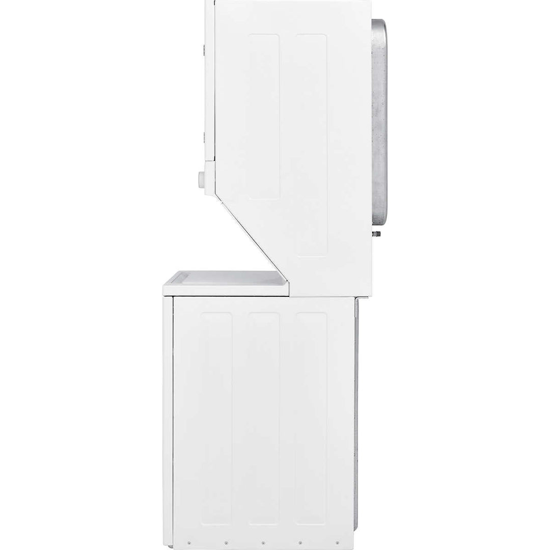 Frigidaire - 4.5 cu ft Washer and 5.5 cu ft Dryer Stacked Set