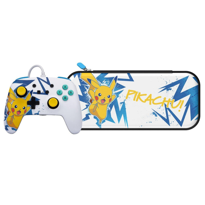 Nintendo Switch - Manette filaire et étui  Power A