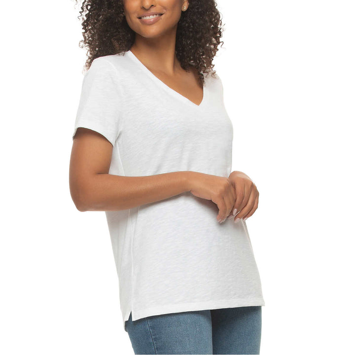 Black Bow - Short Sleeve Slub Shirt