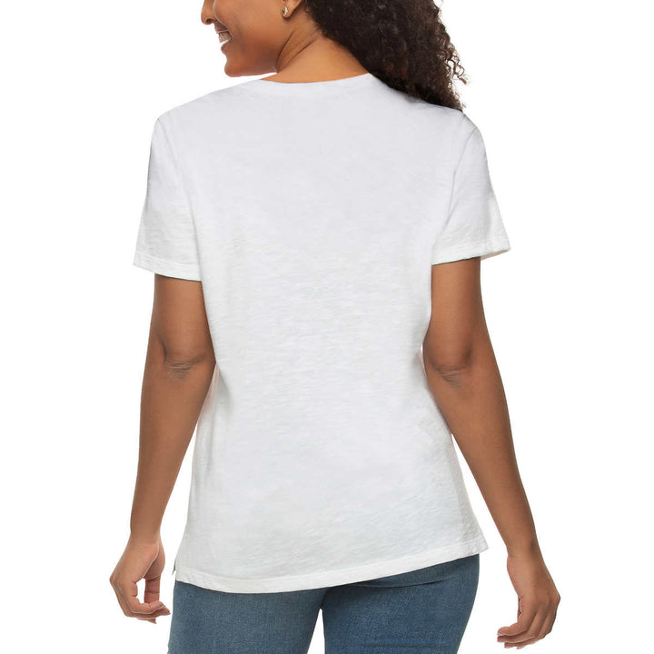 Black Bow - Short Sleeve Slub Shirt